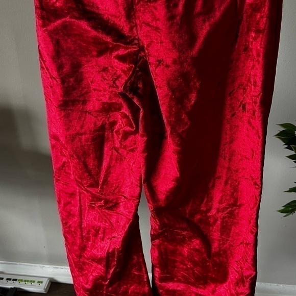 Free People Walk With You Velvet Flare Trouser
Pants in Cherry Juice - Picture 5 of 10